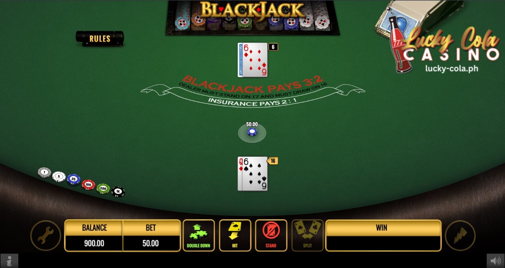 Maaari ba akong maglaro ng Penny Blackjack Online Lucky Cola