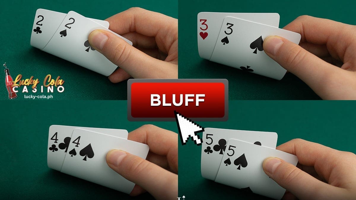 Poker Kailan Gawing Bluff ang Iyong Mga Pares na Mababa ang bulsa Lucky Cola