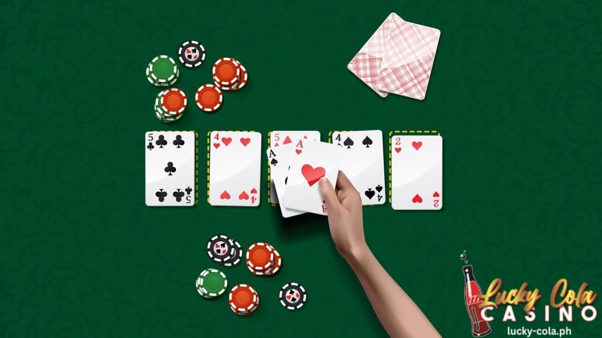 Mga ranggo ng baraha sa Texas Holdem Poker Lucky Cola