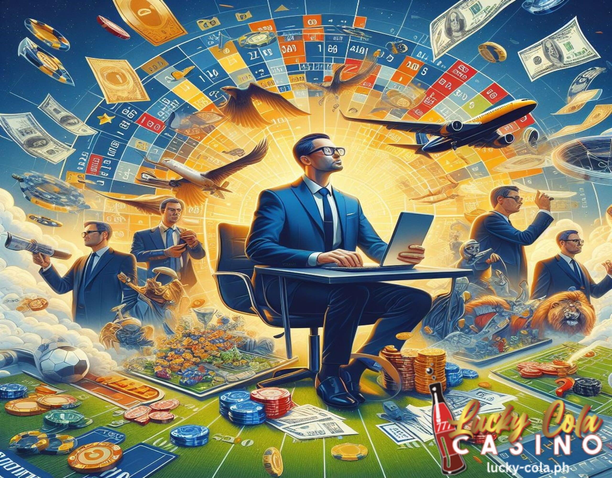 Sports Betting Ang 2024 Gold Mine ng Casino Industry Lucky Cola scaled